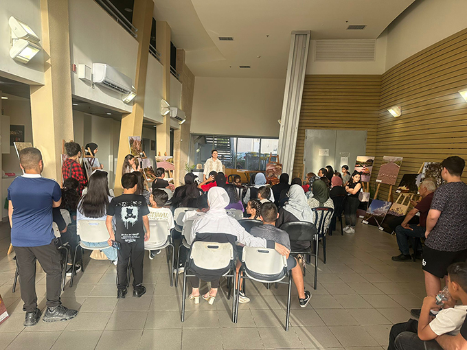 حفل توزيع الجوائز على المشاركين بمسابقة التصوير في وادي قانا